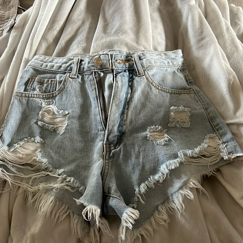 jean shorts